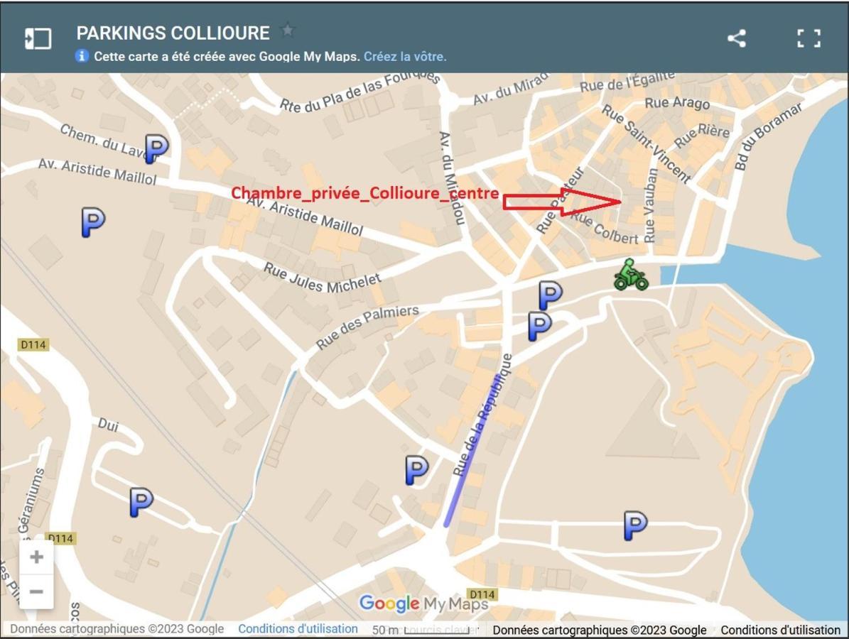 Chambre_Privee_Collioure_Centre מראה חיצוני תמונה